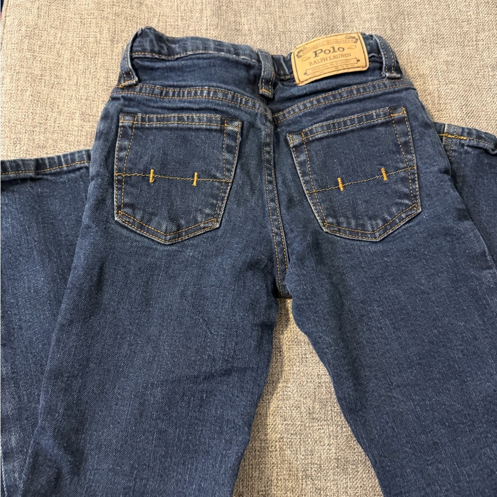Polo by Ralph Lauren Boys Slim Indigo Straight Jeans Size 6